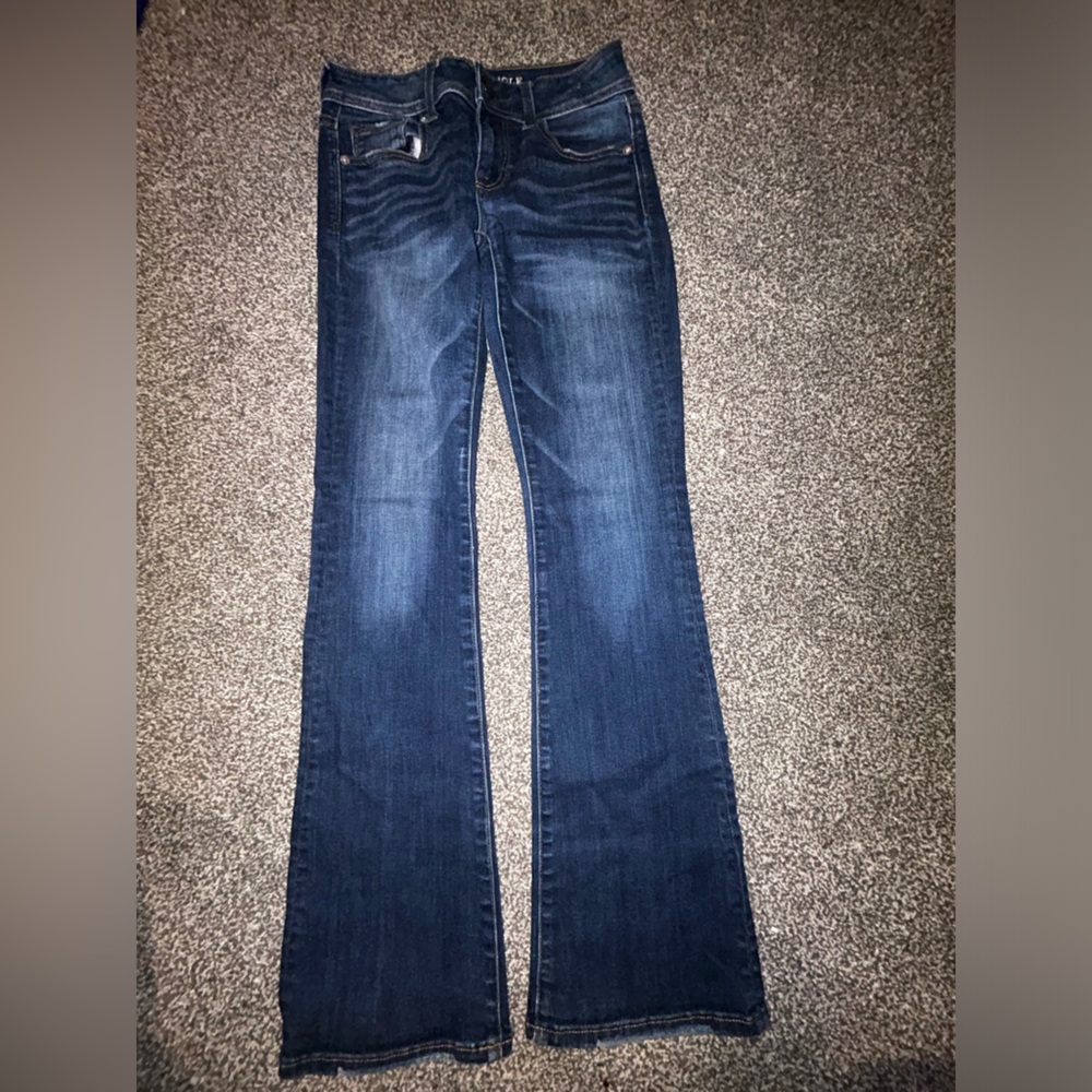 American Eagle Outfitters Blue Skinny Jeans Modern Fit